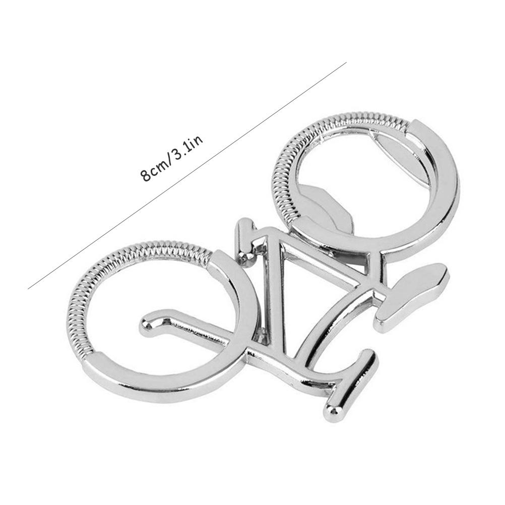 Portable Bottle Opener Keychain Metal Beer Bottle Opener Stainless Steel Bike Bottle Opener Keychain Key Rings