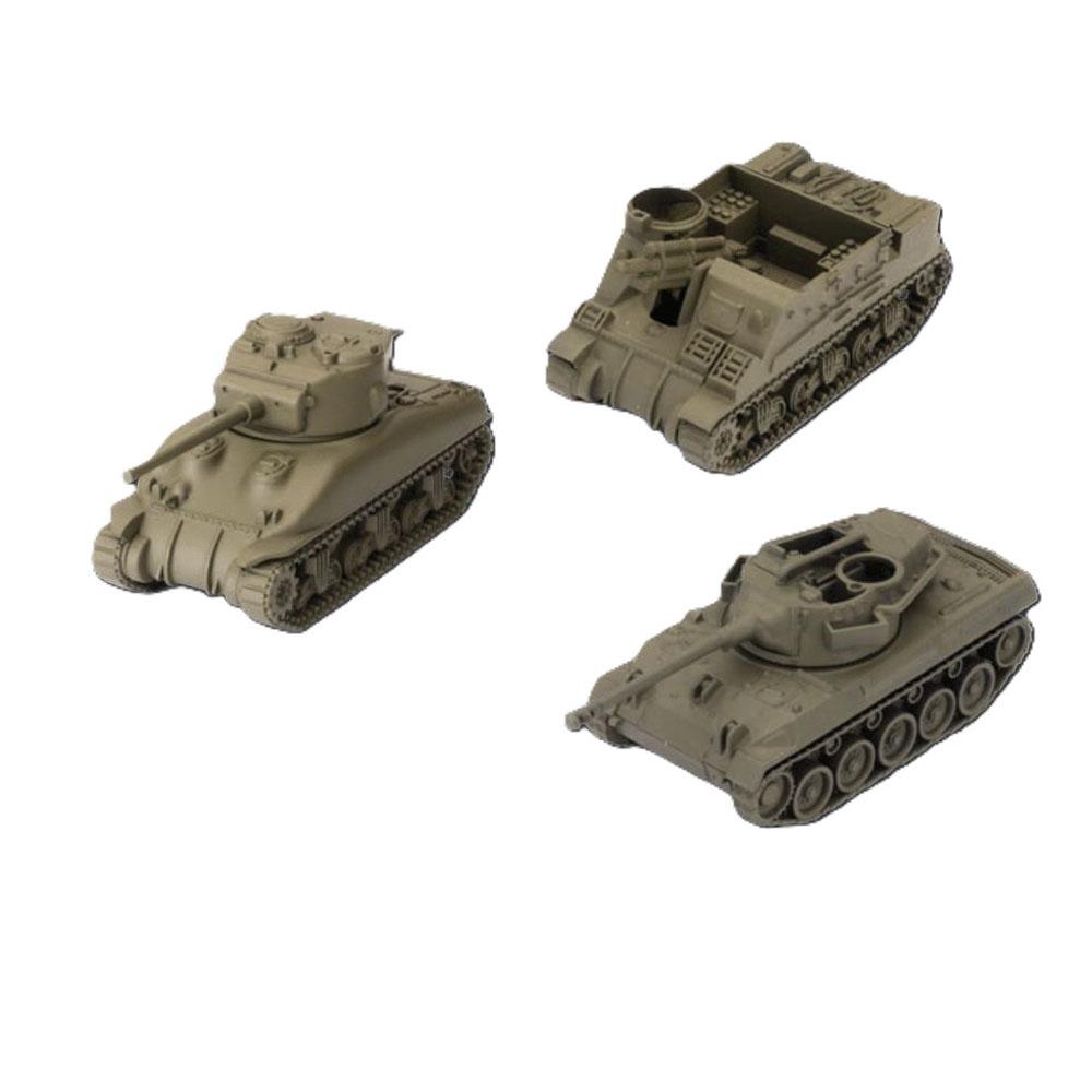 World of Tanks Miniatures Game Tank Platoon 3 (USA)