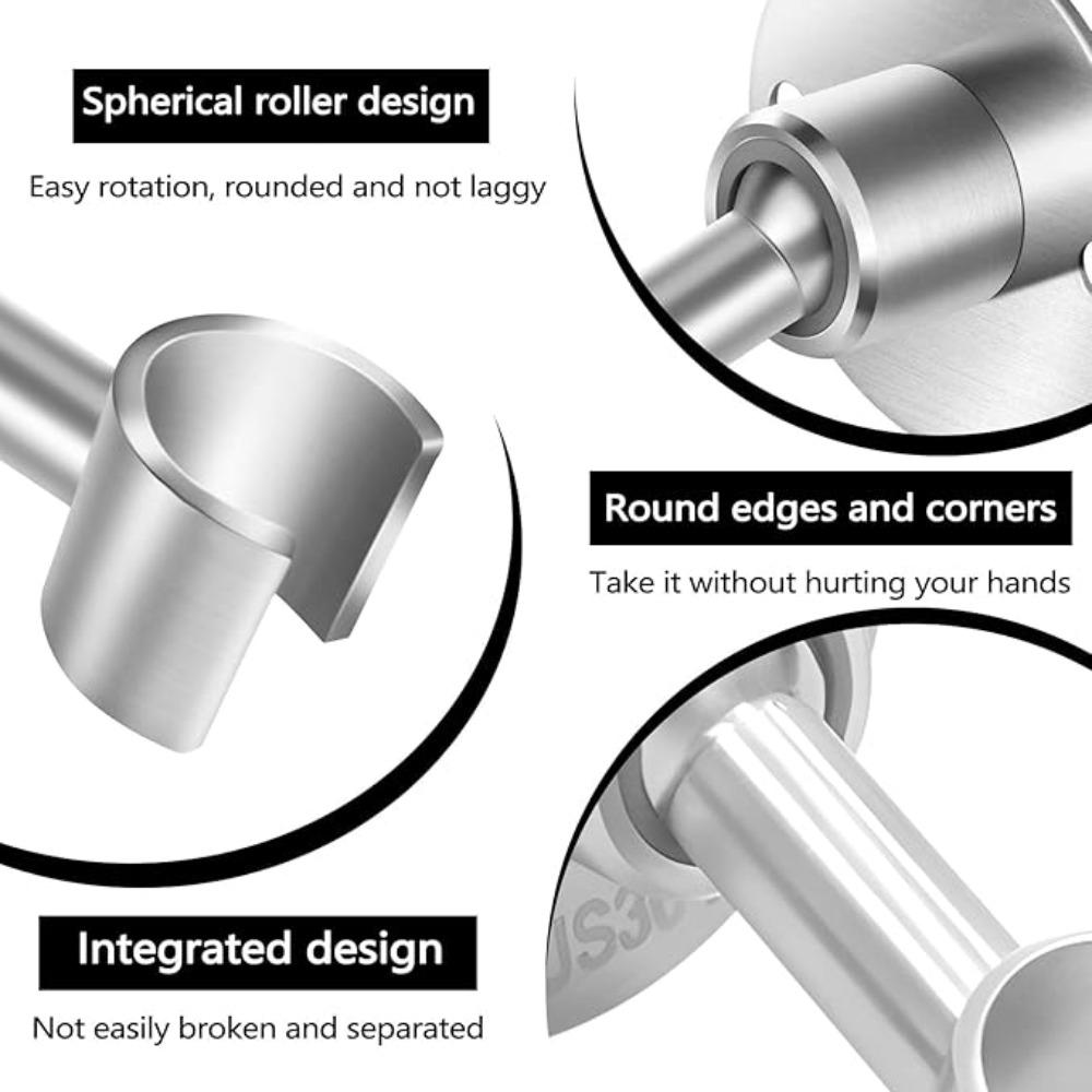 Heavy Duty Shower Holder Stainless Steel Adjustable Wall Mounted Rustproof Shower Head Bracket for Bathroom Shower Accessories