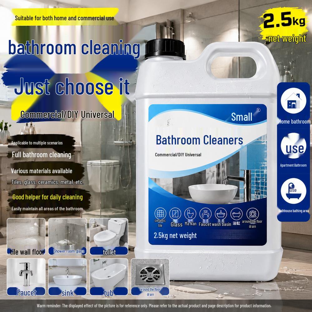 Badezimmerreiniger-Set: Kalkentferner, Oberflächenerneuerung, Glatte Langanhaltende Pflegeflüssigkeit