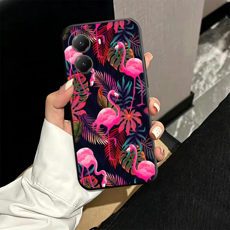 Pink Red Dreamy Flamingo Soft Phone Case for Xiaomi Poco X5 X6 X7 X8 Pro Max X3 F7 F8 Ultra M8 M7 M6 M5 Redmi 15 15C 14C 13C 12C