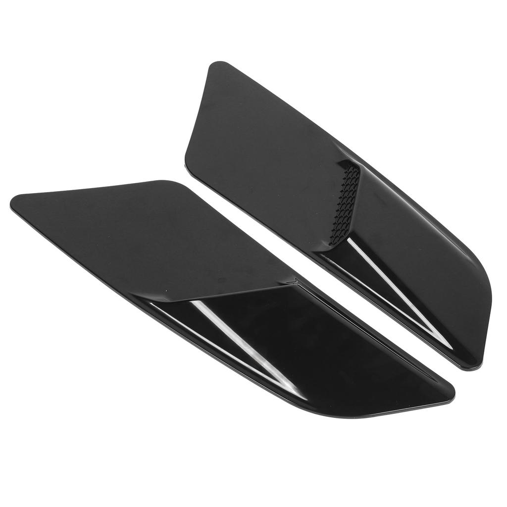 2 Pcs Engine Bonnet Air Vent Cover Front Bonnet Decoration Replacement for Ford Mustang 2015 To