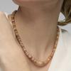 Collier - LUXENTER - Onisu - Finition or jaune 18 carats - Pierres naturelles multicolores - Motif céleste