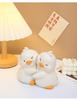 Creative Duck Bookend: Resin Ornament for Bookshelf, Living Room, Bedroom Decor