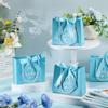Spakon 25 Packs Baby Shower Favors for Guests Oh Baby Gifts Bag with Handles Paper Goodie Gift Bags with Ribbon for Newborn Gender Reveal