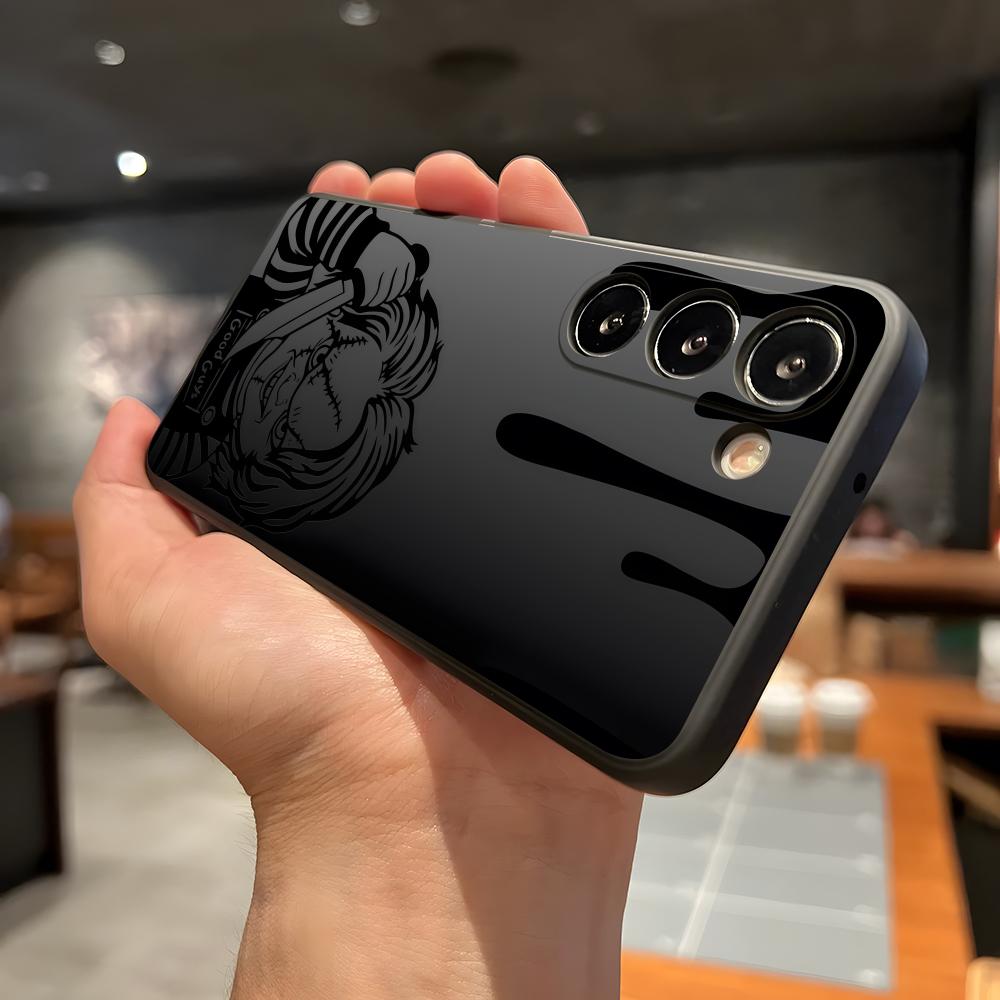 

C-Chucky H-Horror Movie Phone Case For Samsung A56 A36 A26 A16 A15 A25 A35 A55 A14 A34 A24 A54 Black Soft Shell Samsung A51