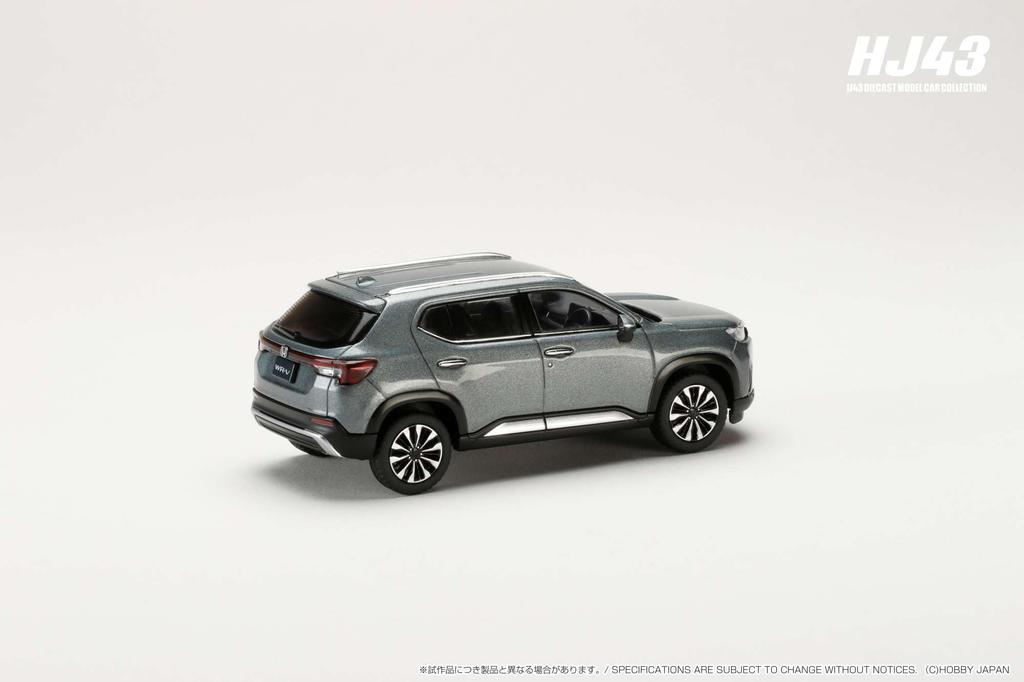 HJ43 1/43 Honda WR-V Meteoroid Gray Metallic (Finished Product)