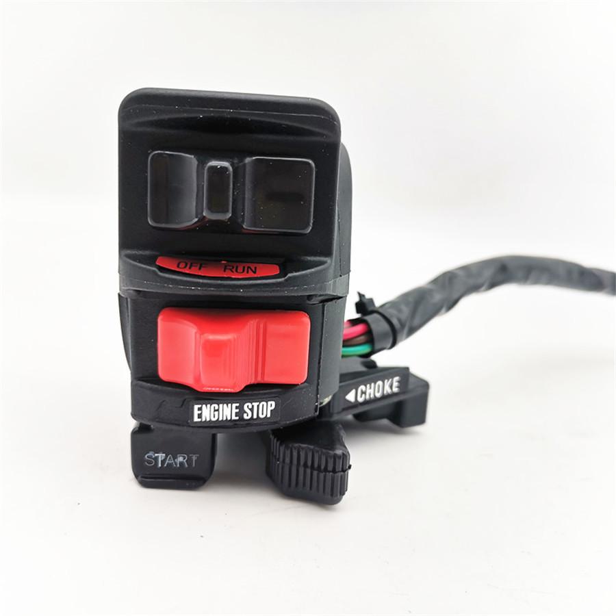 L/H Switch For Kawasaki Bayou KLF300 1988-04 Control Light Kill Start Stop Choke