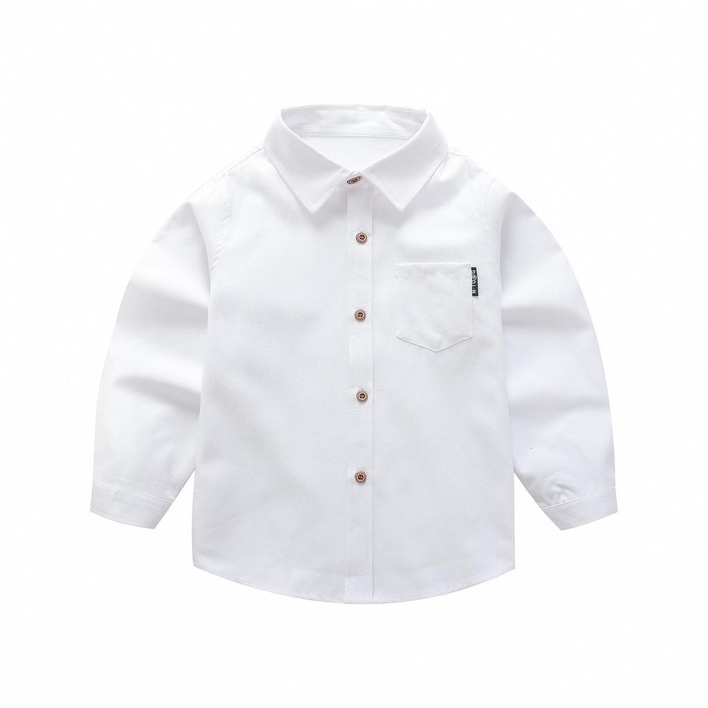 Unisex Children's Multi-Color Long-Sleeve Shirt for All Seasons