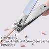 4 In1 Nail Clipper Set Nail Clippers Household Nail Clippers Women Men Pedicure Tools Angled Mouth Pedicure Nail Clippers