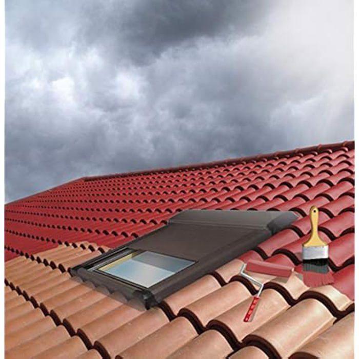 Impermeabilizante - FISCHER - 547157 - Spécial terrasses grandes dimensions - Rouge - 4L