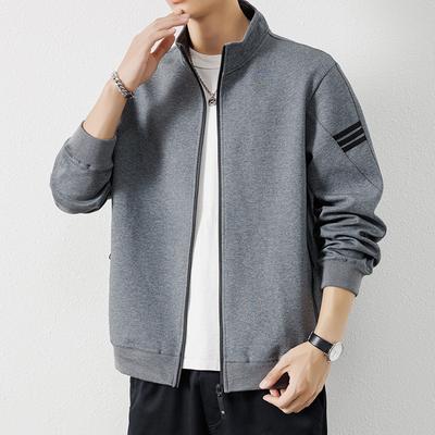 Veste pour homme Veste de sport Printemps et Automne Nouveau Gilet Pull Décontracté Ample Grande Taille