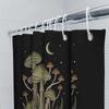 Mushroom Forest Shower Curtain Woodland Nature Decor Cottagecore Bathroom Set Vintage Botanical Shower Liner