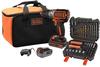 Impact Driver Black & Decker BL188ME2SA-QW (2x 2.5 Ah)