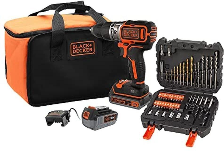 Impact Driver Black & Decker BL188ME2SA-QW (2x 2.5 Ah)