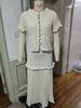 2025 Summer European & American Style Elastic Knitted Tube Top & Midi Skirt Set