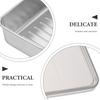Slice Cheese Container Stainless Steel Crisper Refrigerator Small Boxes Storage Containers Bacon