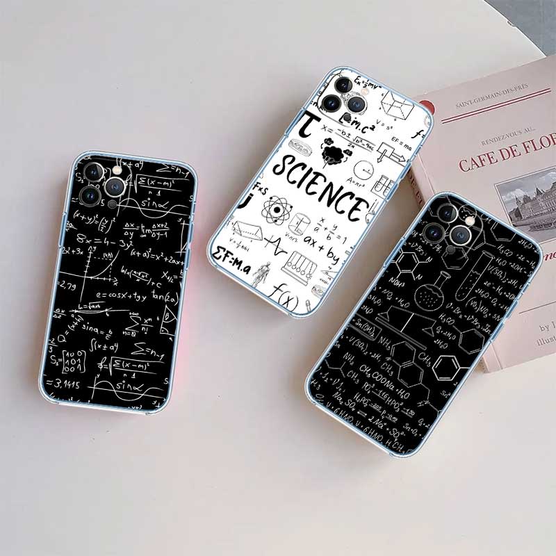 NH15 Chemical Maths Formula Phone Case for LG K22 K30 K40 K40S K41 K42 K50 K50S K51 K51S K52 K61 K62 K71 K92 Q60 Q61 V40 V50 V60