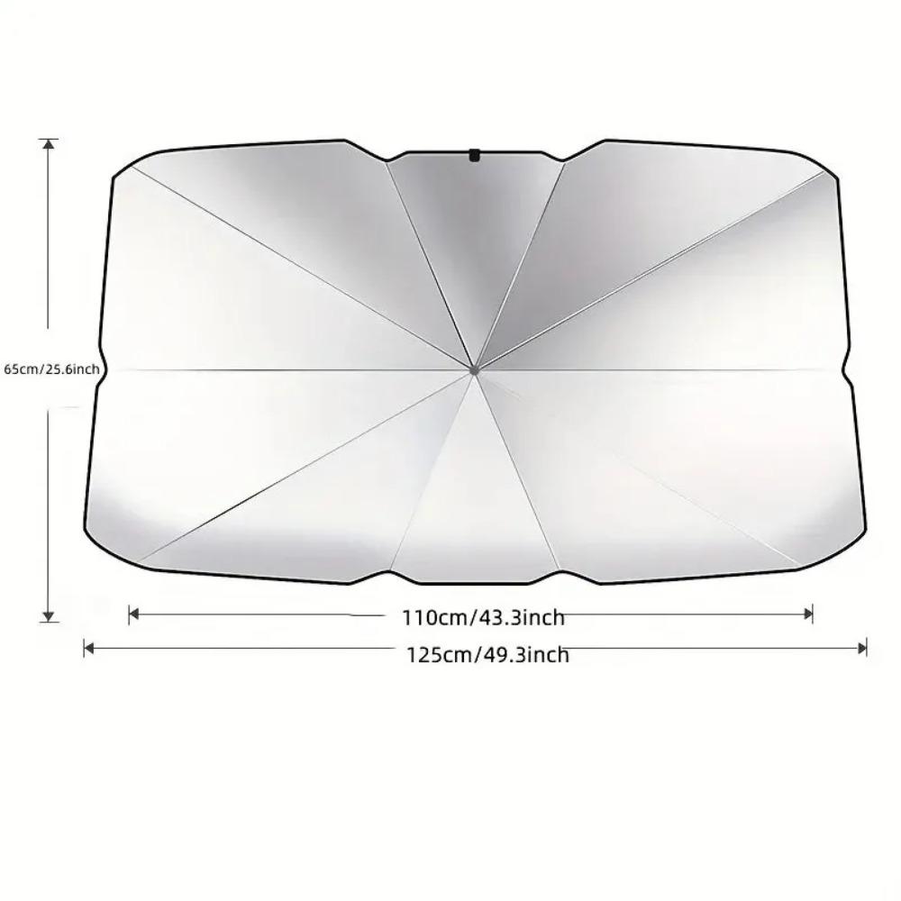 Car Front Windshield Sunshade Umbrella Summer Sun Protection Sunshade Blocking Car Interior Cooling Supplies