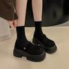 Woman Pumps Round Toe Loafers Shoes for Women Platform Brown Summer 2025 Comfortable and Elegant Y2k with Discount Fashion Dress