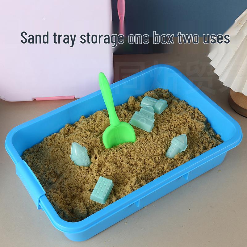 Ultra-light Children's Space Toy Sand Mold & Storage Box