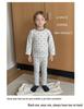 2025 New Fleece-Lined Winter Pajama Set for Small & Medium Children - Thermal Baby & Kids Homewear