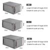 Large Capacity Quilt Clothes Bedding Storage Bags Home Visible Window Zipped Organizer Underbed Wardrobe Closet Boxe