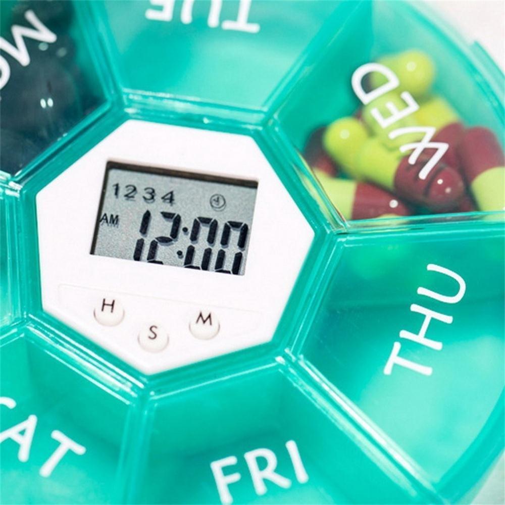 Buy Box Remind Pill Box Sorter Remind Storage Pill Medicine Pill Box 7