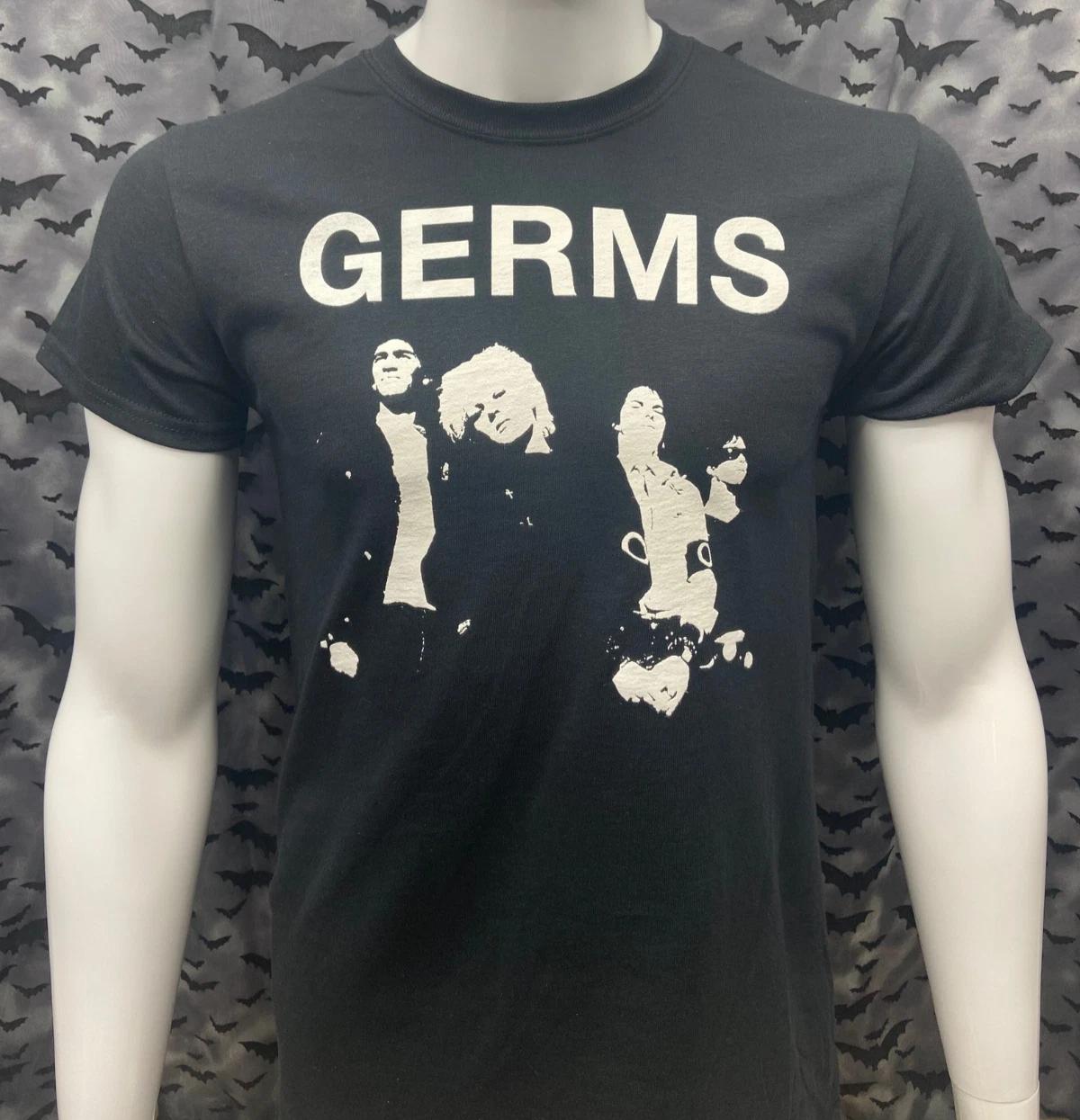 Футболка The Germs Darby Crash Punk Hardcore Винтажная Футболка Группы из LA Унисекс XL