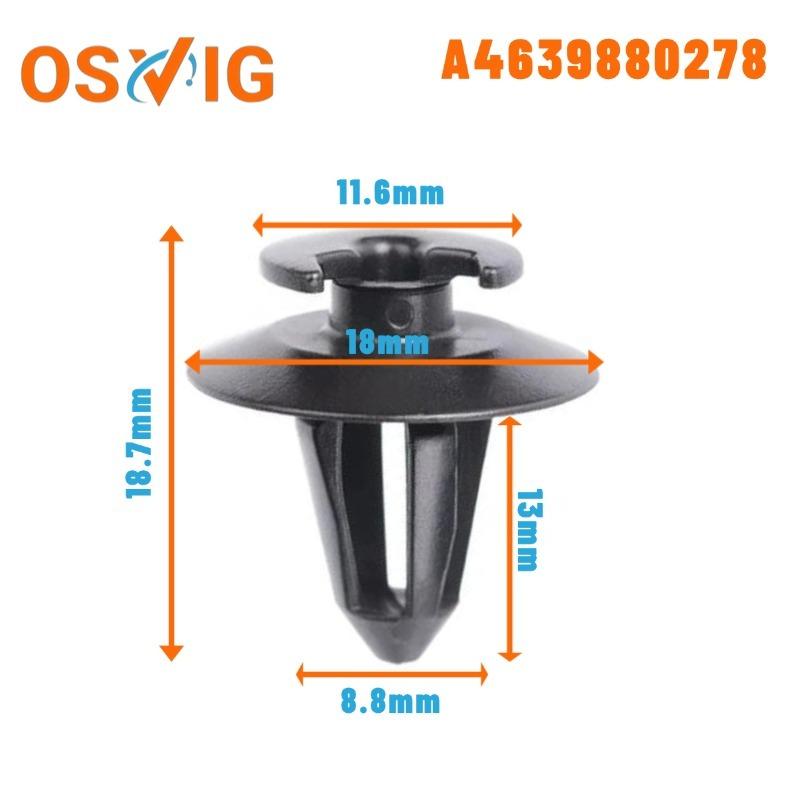 20PCS Door Trim Retaining Clips for Mercedes-Benz OE# A0019915698 A4639880278