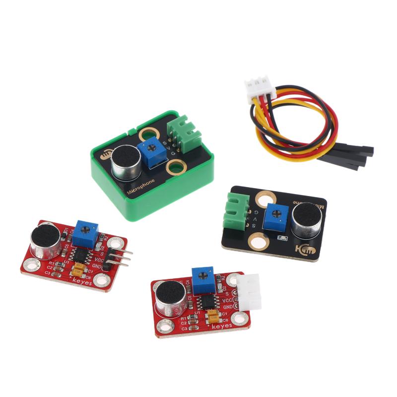 Microphone Voice Sound Sensor Audio Detection Sensor Module High Sensitivity Sound Detection For Arduino Micro Bit