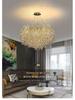 Villa Crystal Branch Chandelier: Elegant American French Luxury for Grand Living Rooms and Halls