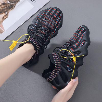 22 New Octopus Fly-woven Mesh Breathable Sports Shoes Summer Thick-soled Soft-soled Running Shoes Casual Shoes