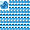 100 Pcs Mini Rubber Ducks  Yellow Rubber Duck Toy Rubber Tub Toys Squeak And Float Ducks Party Favors