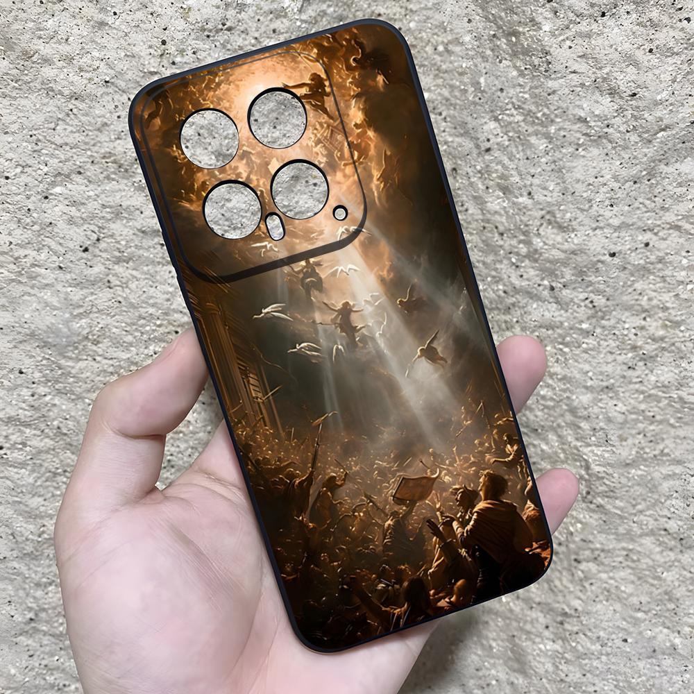 

Renaissance Art Painting Phone Case For Xiaomi 15 Redmi Note 14 13 12 11 T Lite Ultra Pro ProPlus 12 5G Cover Xiaomi 14 Ultra