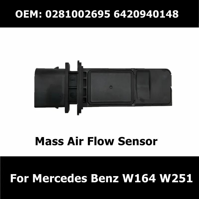 

0281002695 6420940148 A0281002695 A6420940148 Автомобільні аксесуари Датчик масової витрати повітря Для Mercedes Benz W164 W251 MAF Сенсор