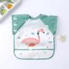 0-3Y Baby Burp Clothes Waterproof Eating Smock Infant Toddler Baby Cartoon Sleeveless Art Apron Animal Smock Soft Baby Bib