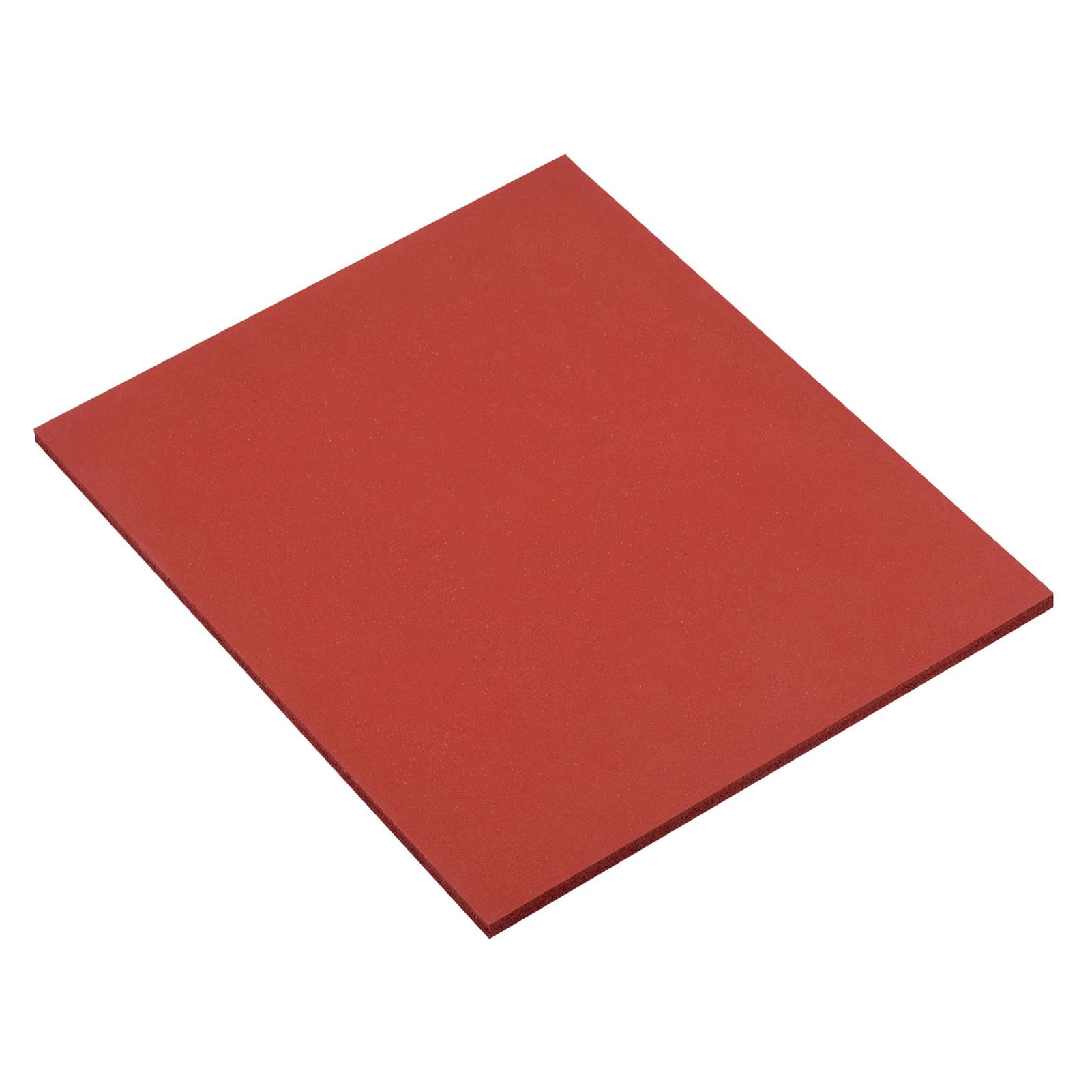

380*380*8mm Heat Pressing Mat Silicone Rubber Pad High Temperature Resistant Plate Compatible with Easy Press 2 for 250x300x8mm красный