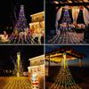 Outdoor Christmas Lights, 320 LED Christmas Decorations, Outdoor Star String Lights with 8 Modes Waterproof for Christmas New Year Holiday Decor