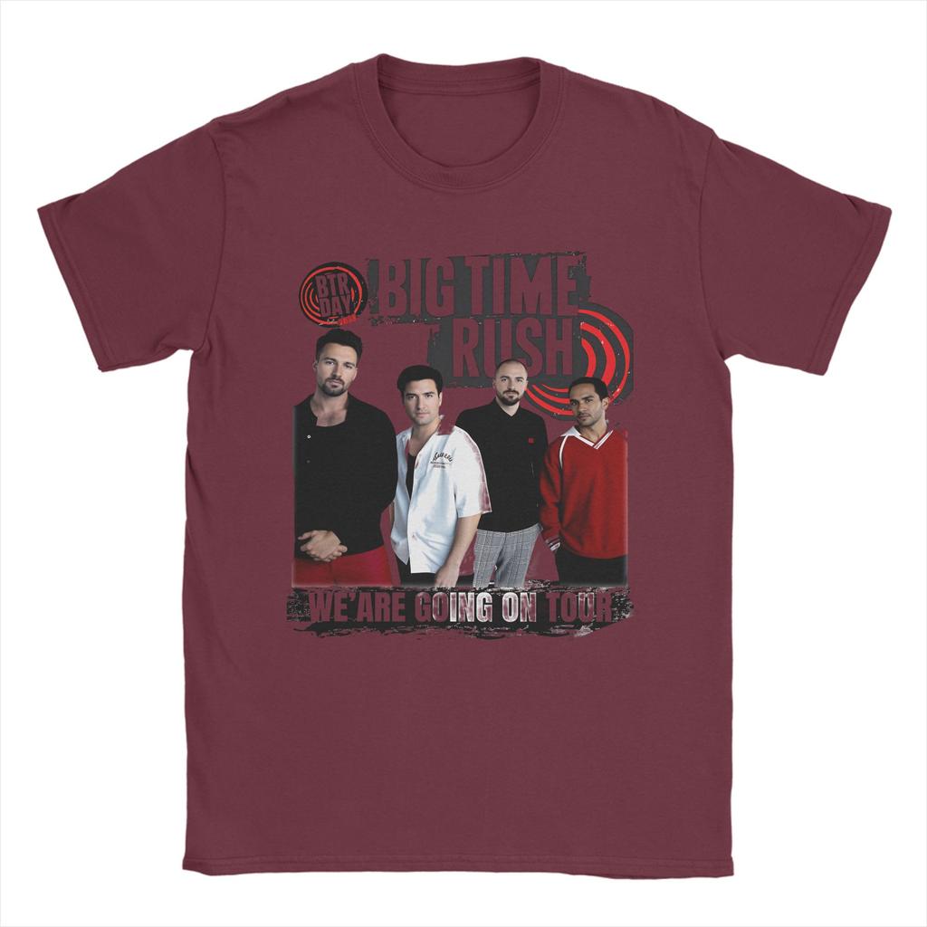 Mens Womens Big Time Rush 2025 Shirt 100% Cotton New Arrival T-Shirt  Top Clothing