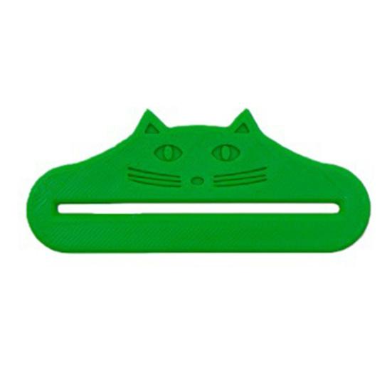 3D-gedruckter Katzenfutterbeutel-Schaber Katzenohrenform Sauberer Überreste-Reduzierer Universeller Katzenleckerli-Streifen Nassfutterbeutel-Quetscher-Extraktor Haustierbedarf