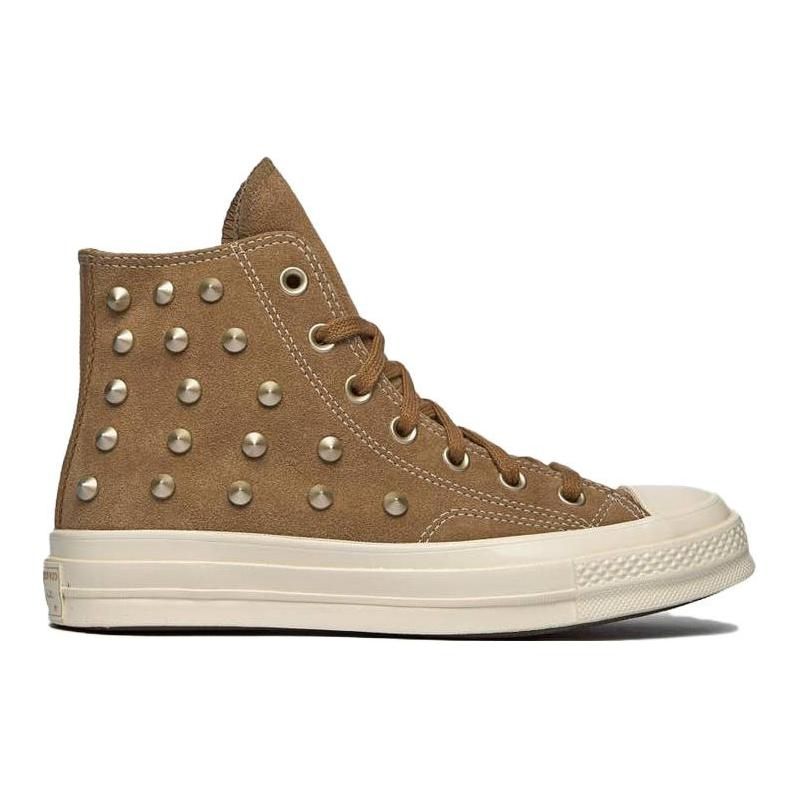Converse Chuck Taylor All Star 1970s Casual Comfortable Leather High Top Canvas Shoes Women Sneakers Brown A04273C