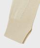 NOIRER Silk Slit Crewneck Knit (Ivory)