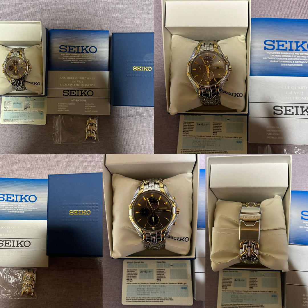 

[USED] Ultra-rare SEIKO Solar SSC138 Excelsior
