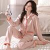 Pajamas Women'S Winter Coral Fleece Thickened Fleece Autumn And Winter Flannel Women'S Spring And Autumn Island Fleece Winter Loungewear