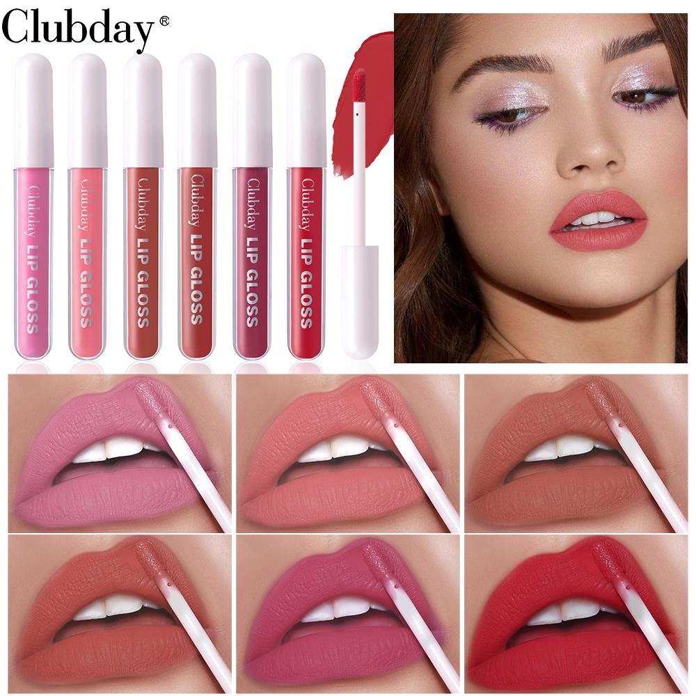 Clubday Matte Velvet Lip Gloss, Long-lasting And Easy To Apply, Suitable For A Variety Of Makeup Looks, Available In 6 Shades.