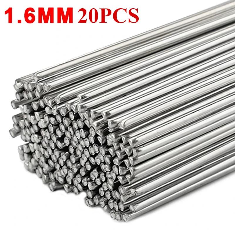 

100/10 шт. универсальные сварочные прутки Easy Melt, проволока из нержавеющей стали, припой, сердечник, сварочный пруток, алюминиевый ремонтный состав, наборы 1.6MM*20PCS
