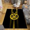 BVB Flannel Printed Carpet, Home Sofa Decoration for Living Room & Bedroom, Non‑Slip Play Flannel Floor Mat for Game Room