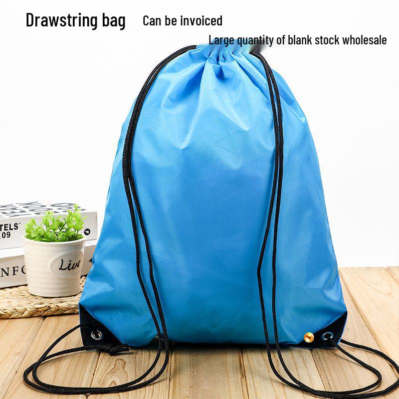 Polyester Sports Drawstring Bag with Custom Logo for Basketball & Football Events