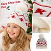 Kids Christmas Tree Knit Hat With, Cute Unisex Warm Winter for Boys and Girls
